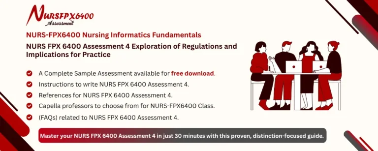 NURS FPX 6400 Assessment 4 Exploration of Regulations and Implications for Practice